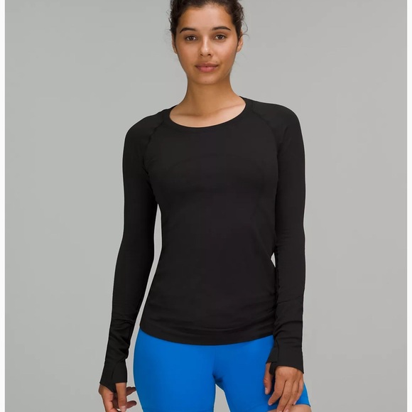 Blue! Lululemon Run Swiftly Tech Long-Sleeve! - Picture 1 of 5